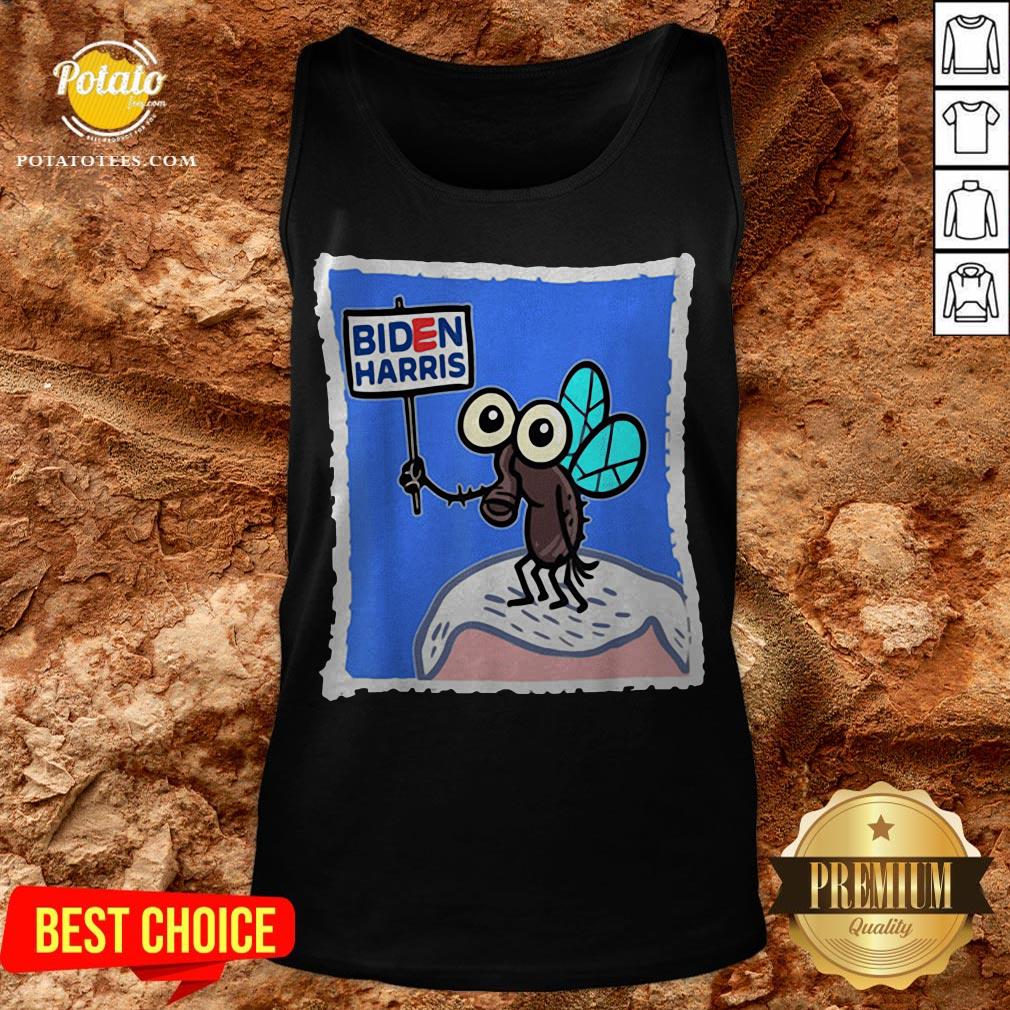 Fly On Mike Pence Head Biden Harris Shirt - Image 3