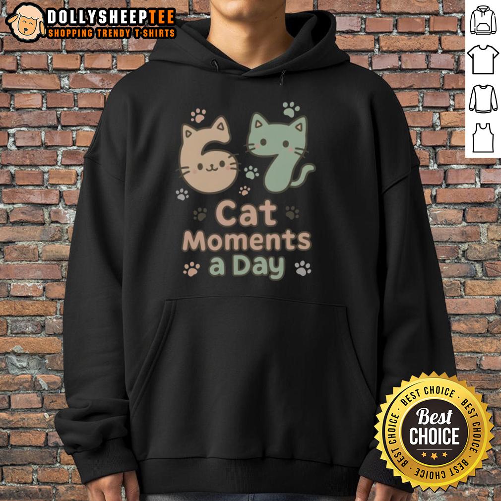 Top 67 Cat Moments A Day Six Seven T-Shirt - Image 2