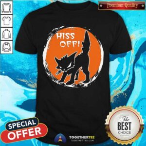 Cat Moon Hiss Off Shirt