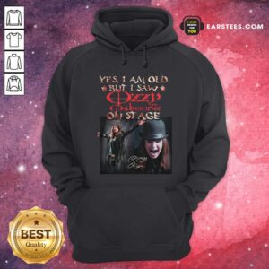 Alternative view of Good Yes I Am Old But I Saw Ozzy Osbourne On Stage Signature Shirt