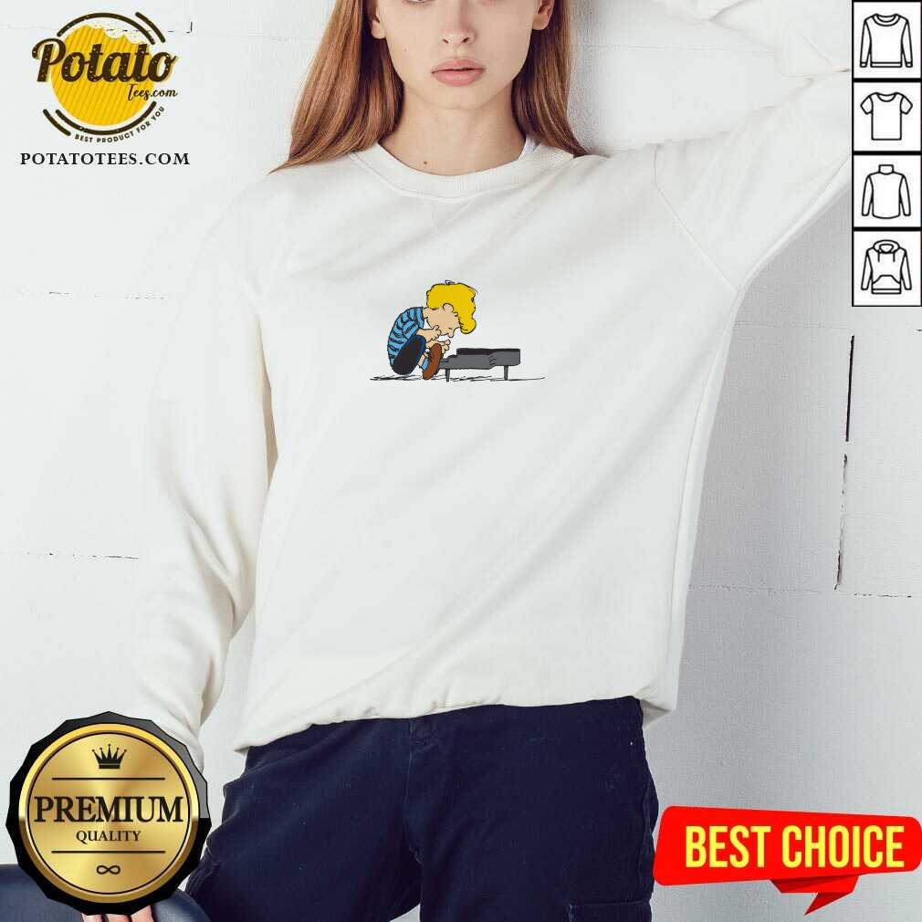Schroeder Piano Adult T-shirt - Image 4