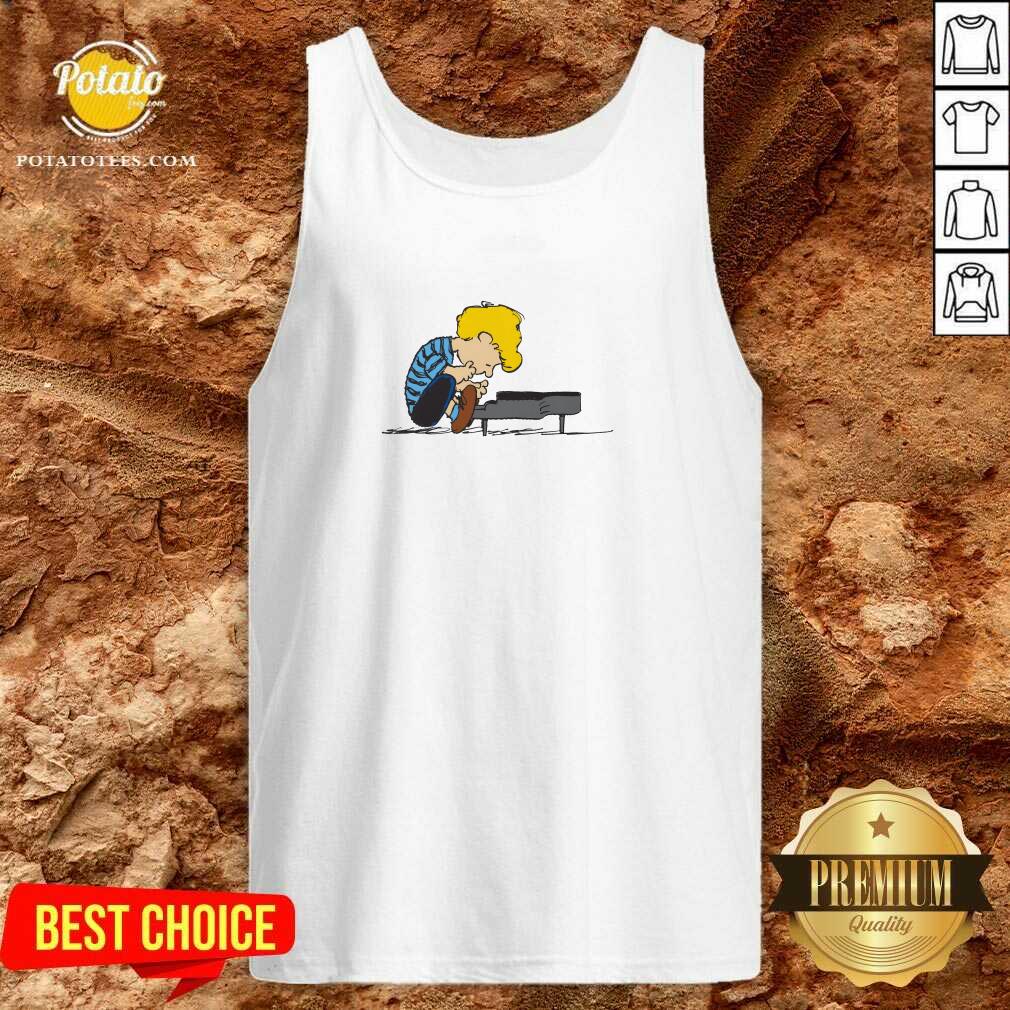 Schroeder Piano Adult T-shirt - Image 3