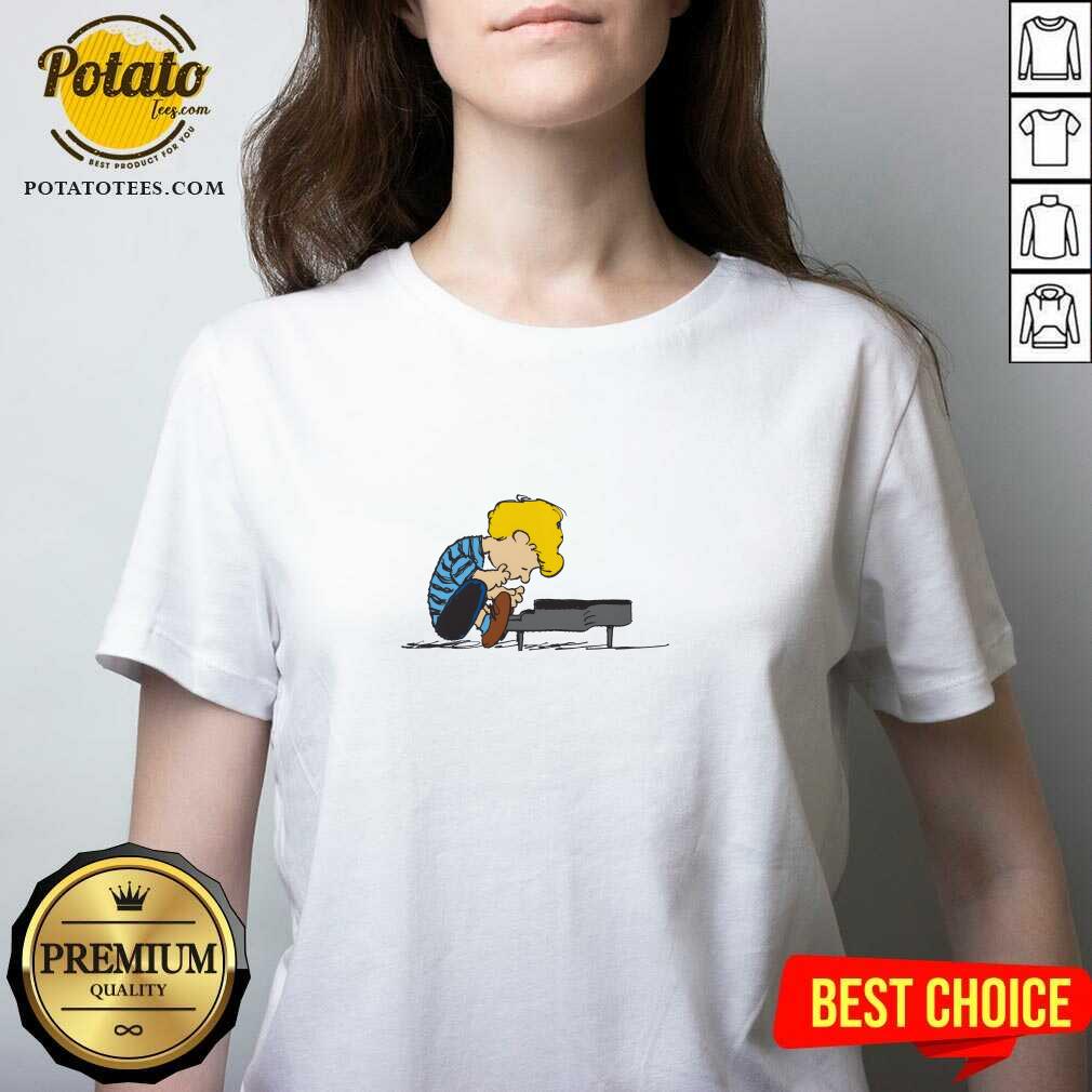 Schroeder Piano Adult T-shirt - Image 2