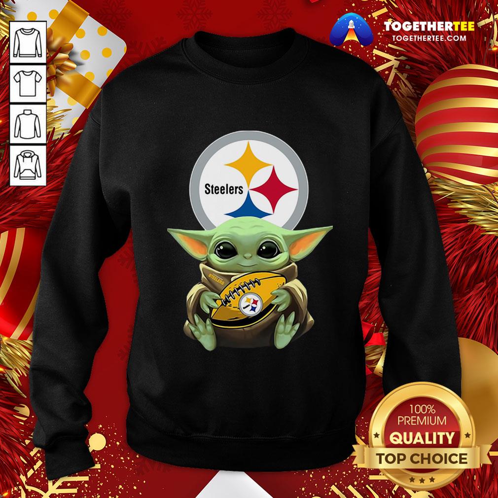 Official Baby Yoda Steelers Shirt - Image 4