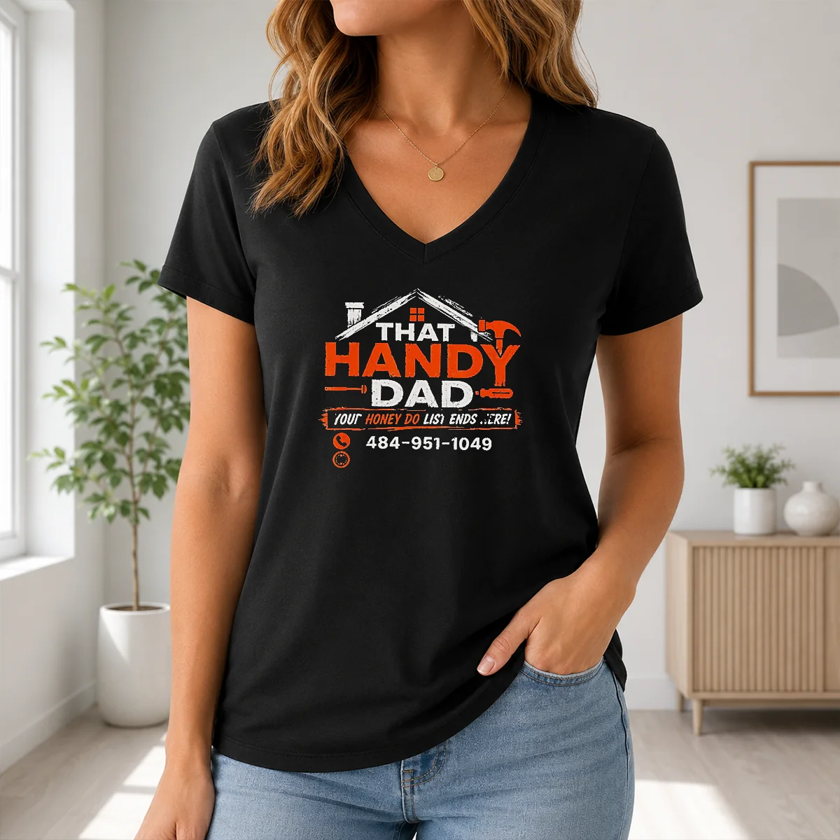 Pretty That Handy Dad Honey Do List Repair Shirt - Image 2