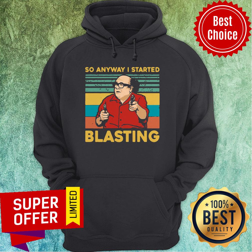 Official Frank Reynolds So Anyway I Started Blasting Shirt - Image 3