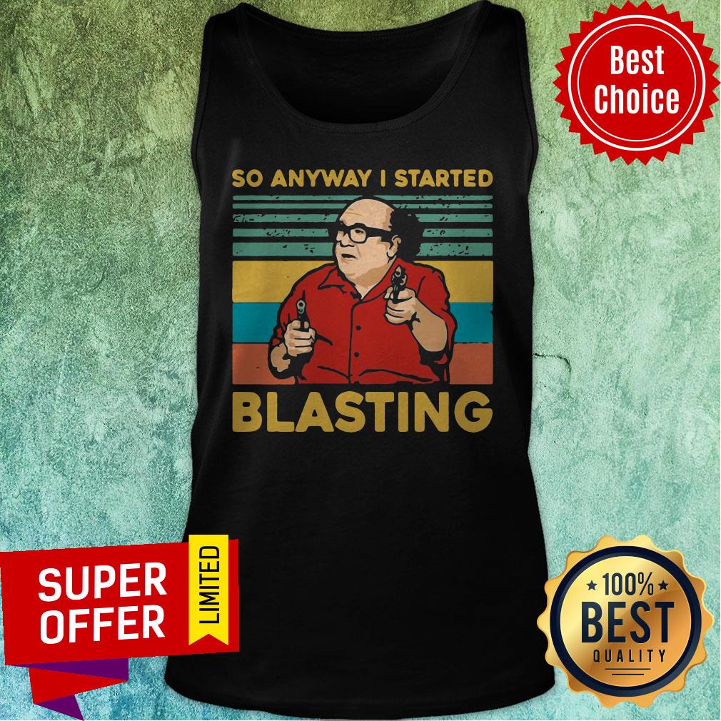 Official Frank Reynolds So Anyway I Started Blasting Shirt - Image 5