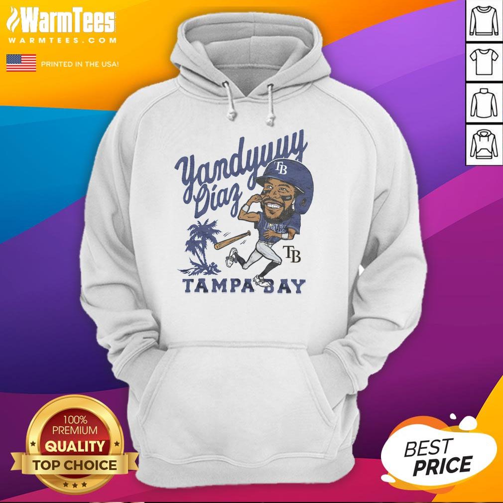 Awesome Tampa Bay Rays Yandy Diaz T-Shirt - Image 2