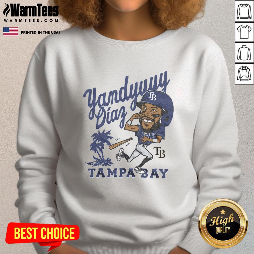 Awesome Tampa Bay Rays Yandy Diaz T-Shirt - Image 5