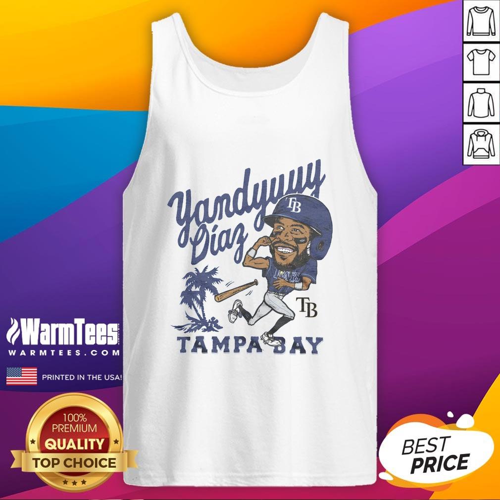 Awesome Tampa Bay Rays Yandy Diaz T-Shirt - Image 4