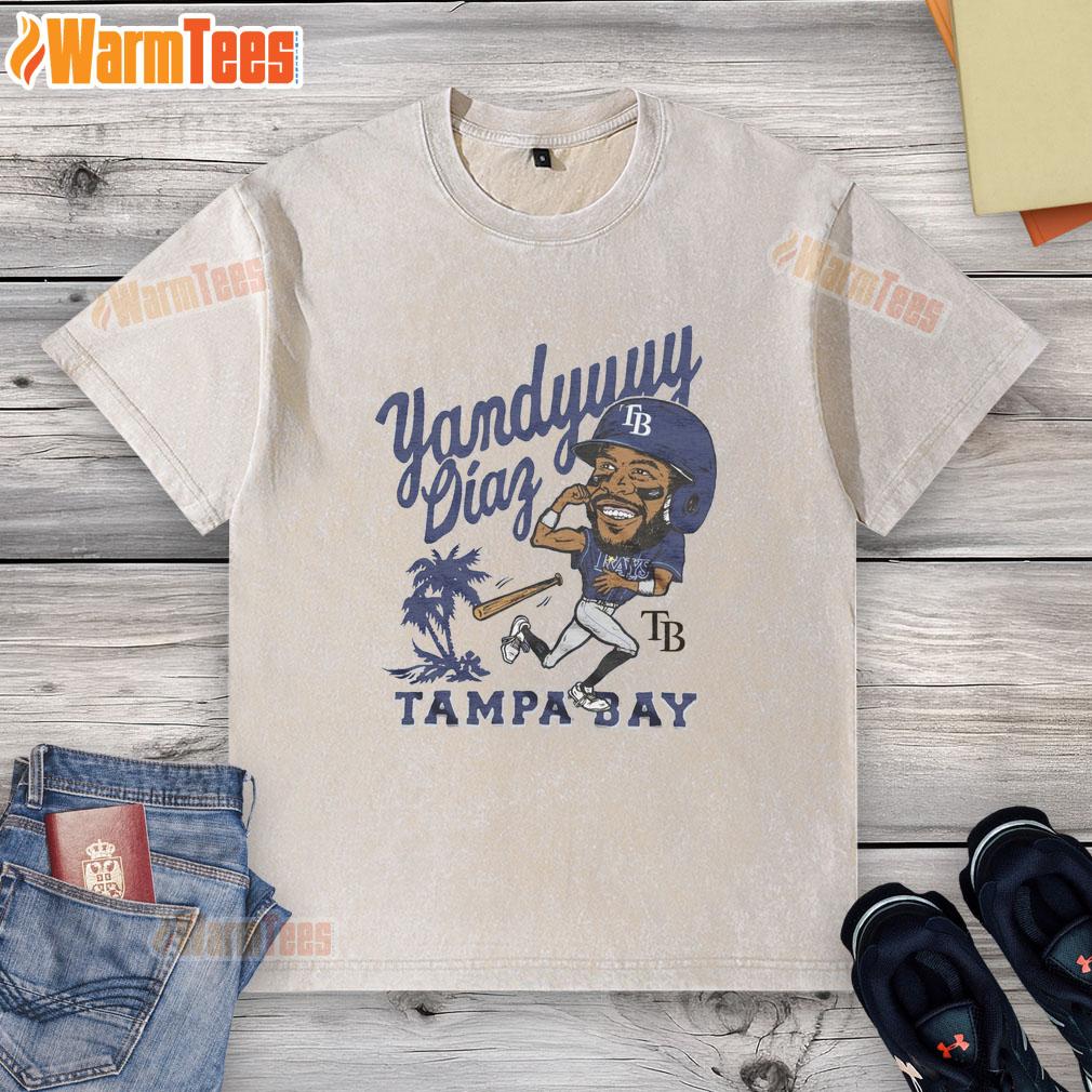 Awesome Tampa Bay Rays Yandy Diaz T-Shirt - Image 6