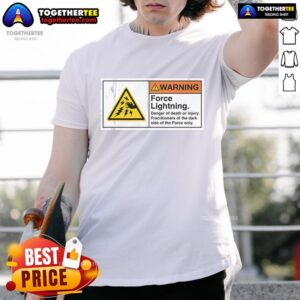 Official Warning Force Lightning T-Shirt
