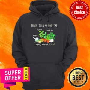 Alternative view of Awesome Things I Do In My Spare Time Plant Shirt