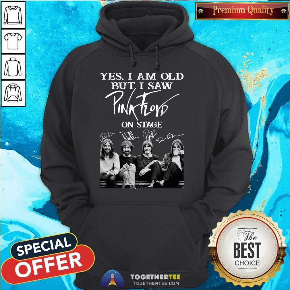 Nice Yes I Am Old But I Saw Pink Floyd On Stage Signatures Shirt - Image 5