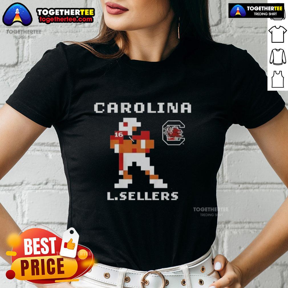 Pretty South Carolina Gamecocks Lanorris Sellers Retro Baller T-Shirt - Image 3