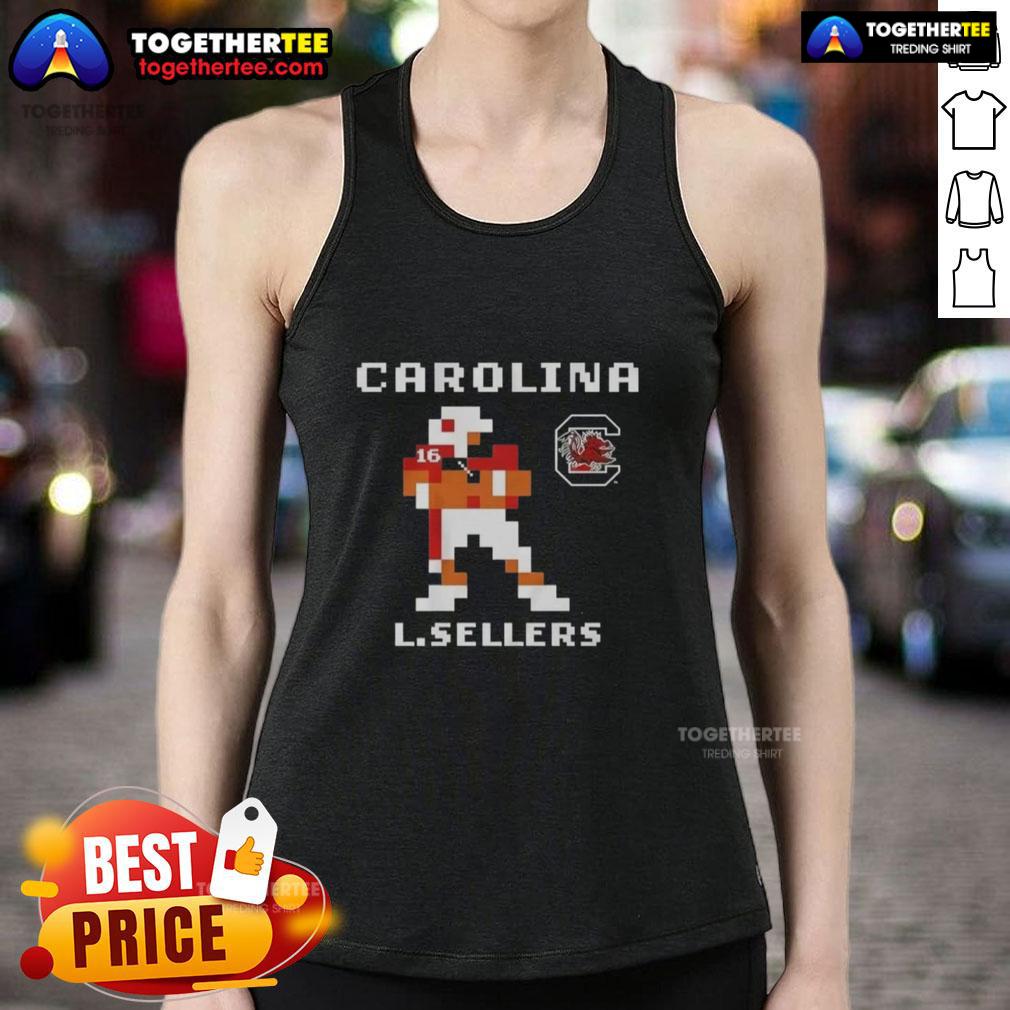 Pretty South Carolina Gamecocks Lanorris Sellers Retro Baller T-Shirt - Image 4