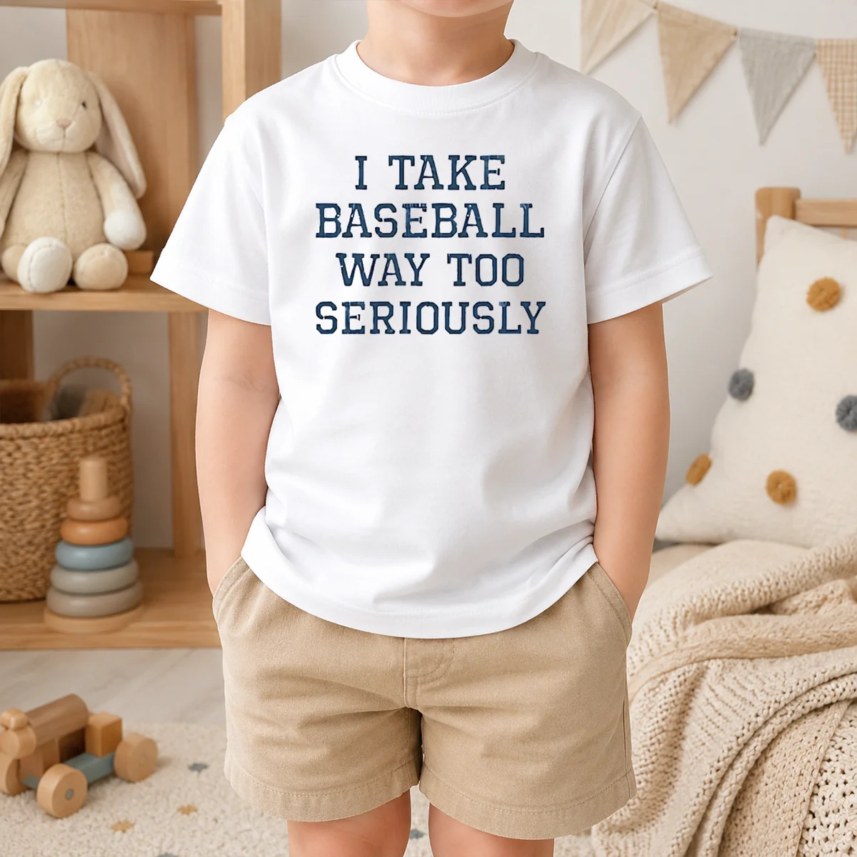 Happy Official I Take Baseball Way Too Seriously Shirt - Image 9
