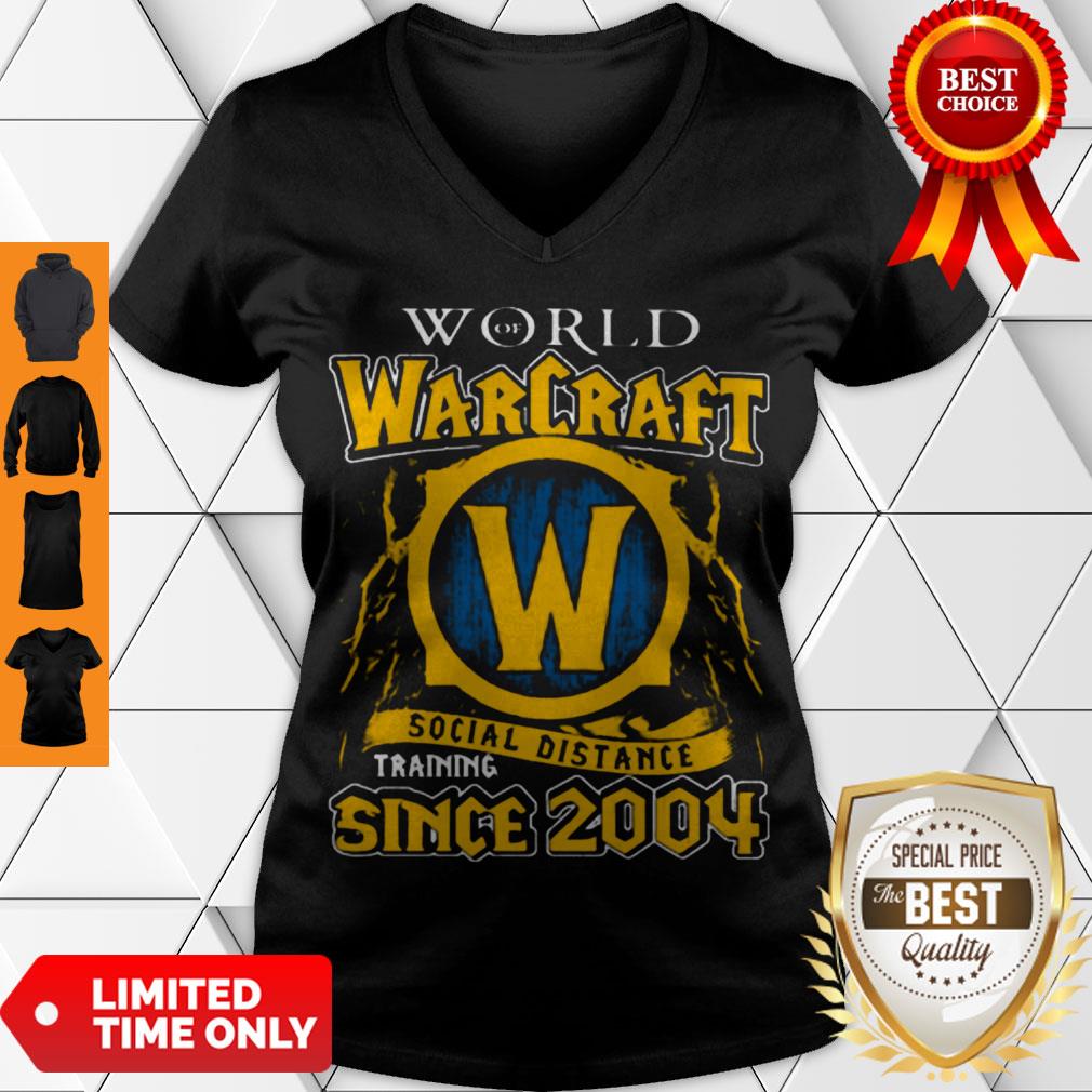Nice Hot World Warcraft Social Distance Training Since 2004 Shirt - Image 5