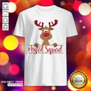 Super Nice Reindeer Postal Squad Shirt