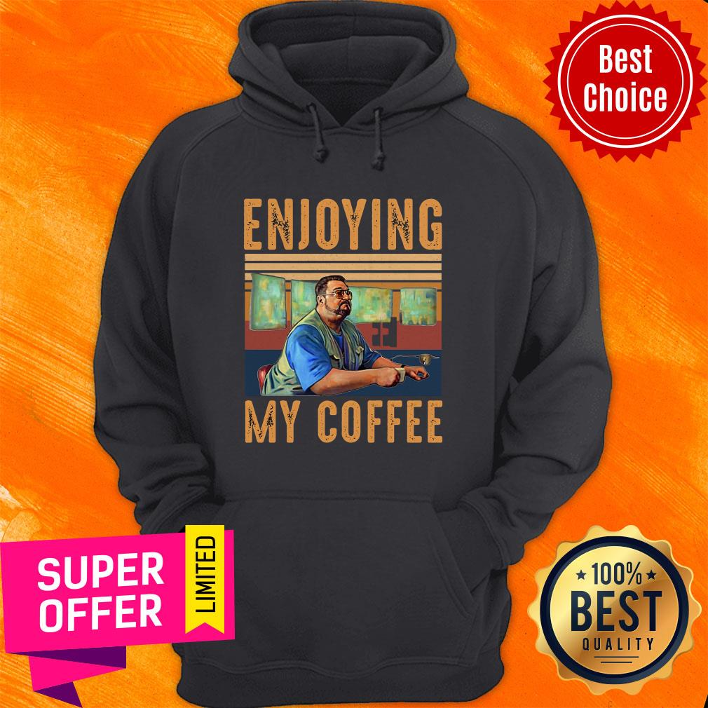 Nice Enjoying My Coffee Shirt - Image 3