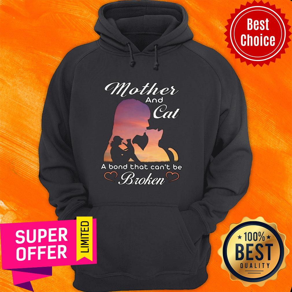 Nice Mother And Cat A Bond That Can't Be Broken Shirt - Image 3