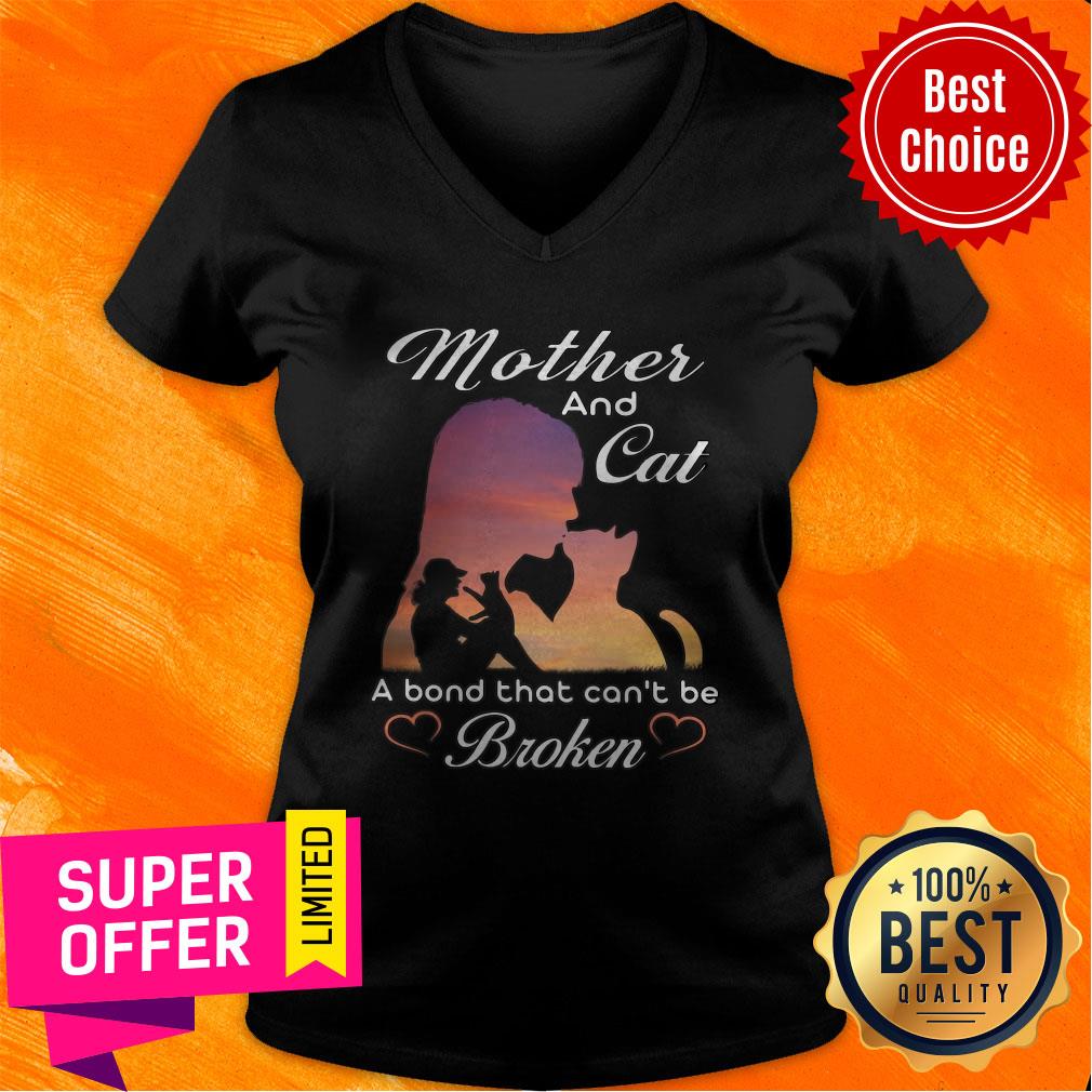 Nice Mother And Cat A Bond That Can't Be Broken Shirt - Image 4