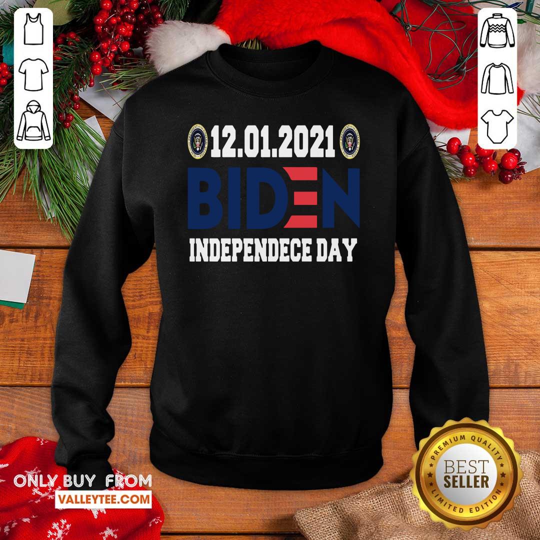 Perfect 12 01 2021 Biden Independence Day Shirt - Image 5