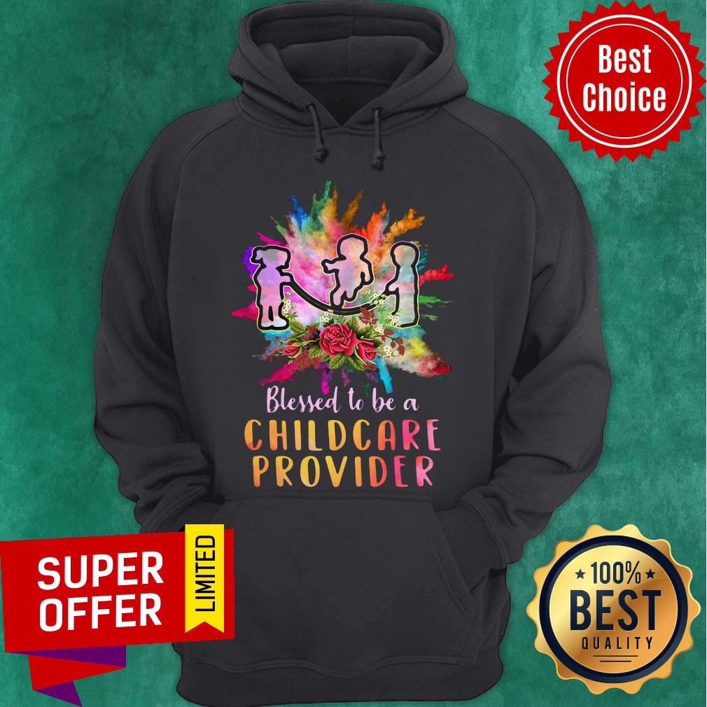 Funny Children Blessed To Be A Childcare Provider Shirt - Image 3