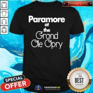 Hot Paramore At The Grand Ole Opry T-Shirt
