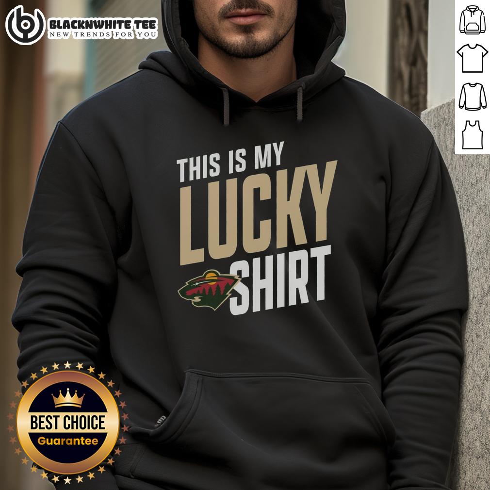 Nice Minnesota Wild This Is My Lucky T-Shirt - Image 2