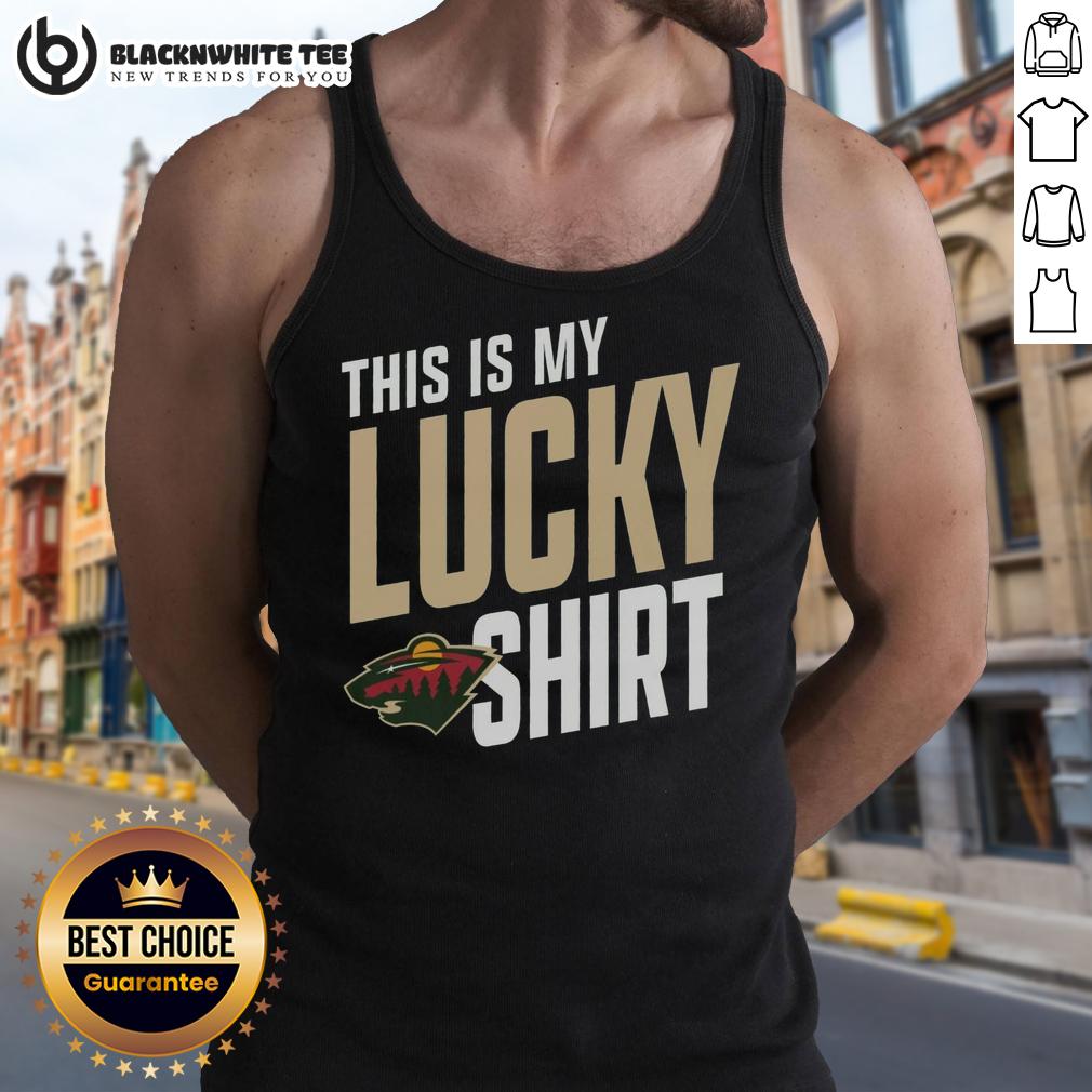 Nice Minnesota Wild This Is My Lucky T-Shirt - Image 4