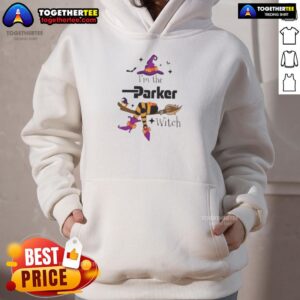 Alternative view of Top I'm The Parker Hannifin Witch Halloween T-Shirt