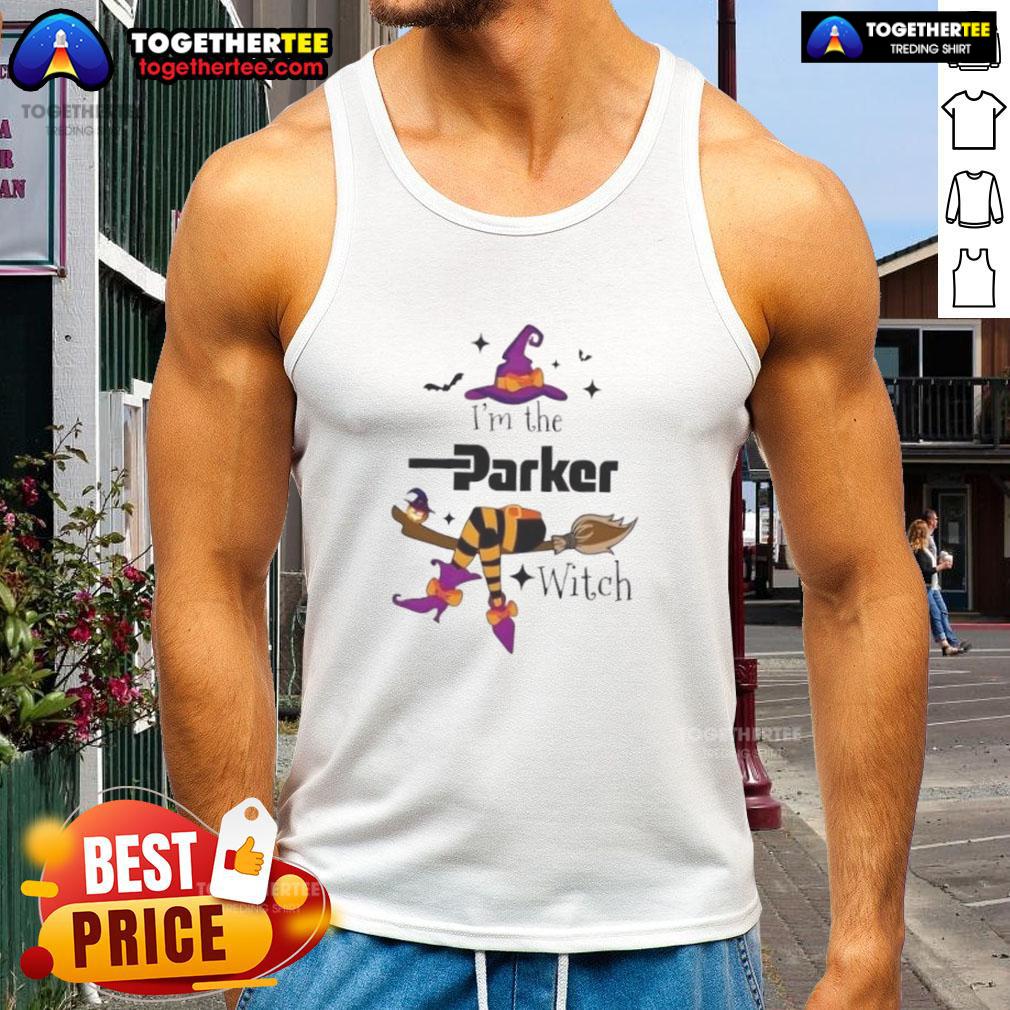 Top I'm The Parker Hannifin Witch Halloween T-Shirt - Image 4