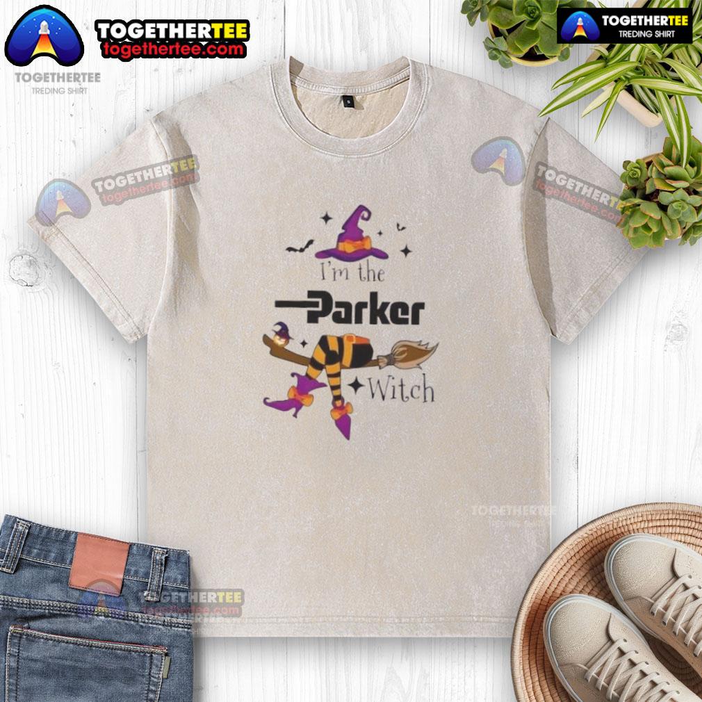 Top I'm The Parker Hannifin Witch Halloween T-Shirt - Image 6