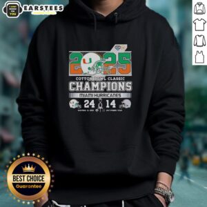 Alternative view of Awesome Miami Hurricanes Beat Ohio State Buckeyes Cotton Bowl Classic 2025 T-Shirt