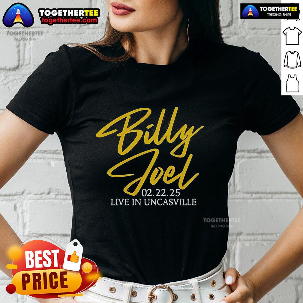 Official Billy Joel 2-22-25 Live In Uncasville T-Shirt - Image 3