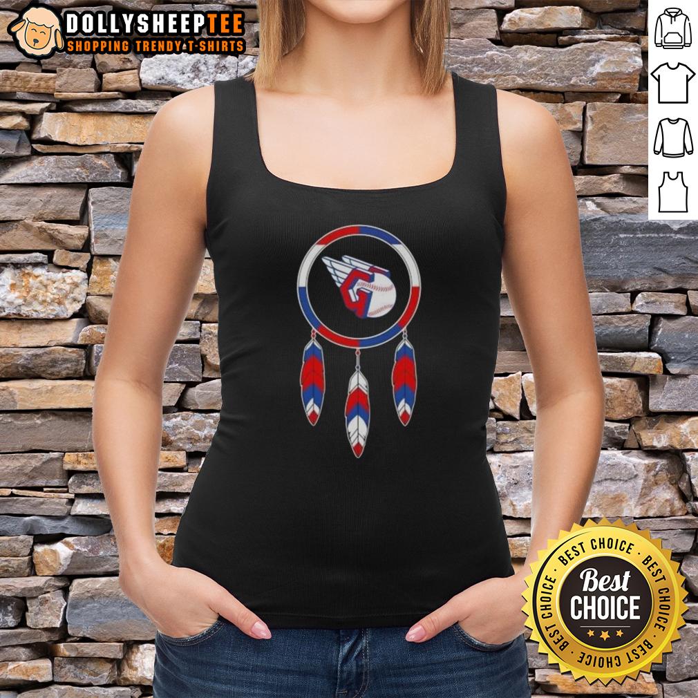 Top Native American Indians X Cleveland Guardians Baseball T-Shirt - Image 4