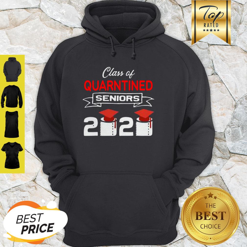 Class Of Quarantined Seniors 2020 Coronavirus Shirt - Image 5
