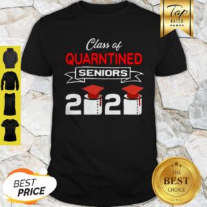 Class Of Quarantined Seniors 2020 Coronavirus Shirt