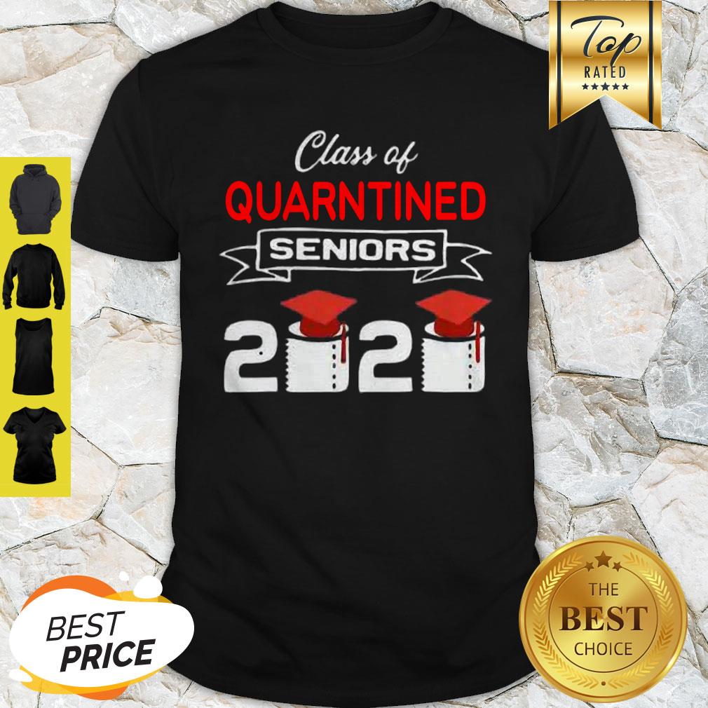Class Of Quarantined Seniors 2020 Coronavirus Shirt