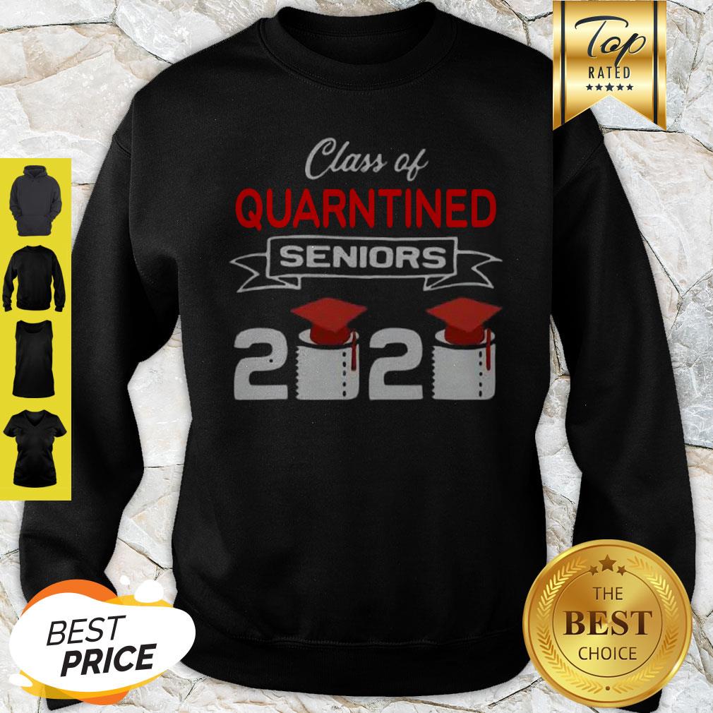 Class Of Quarantined Seniors 2020 Coronavirus Shirt - Image 4