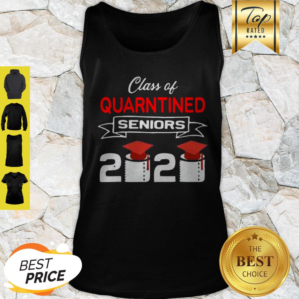Class Of Quarantined Seniors 2020 Coronavirus Shirt - Image 3