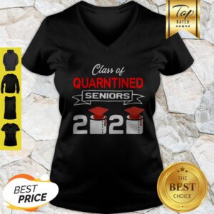 Alternative view of Class Of Quarantined Seniors 2020 Coronavirus Shirt