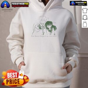 Alternative view of Official Inuyasha You Never Forget Your First Otp T-Shirt