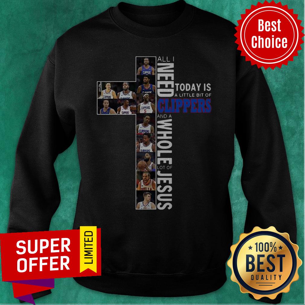 All Need Today Is A Little Bit Of Clippers And A Whole Lot Of Jesus Shirt - Image 5
