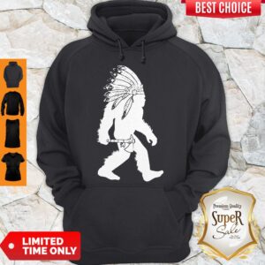 Alternative view of Official Native American Bigfoot Headdress Shirt