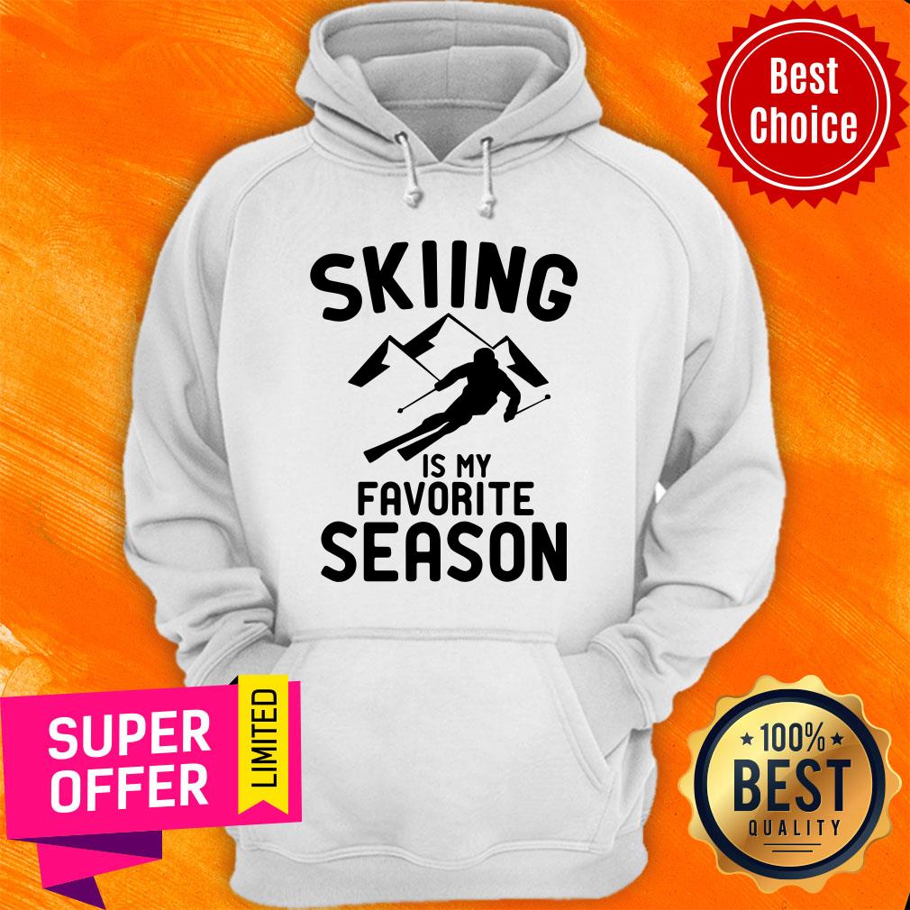 Top Skiing Favorite Season Shirt - Image 4