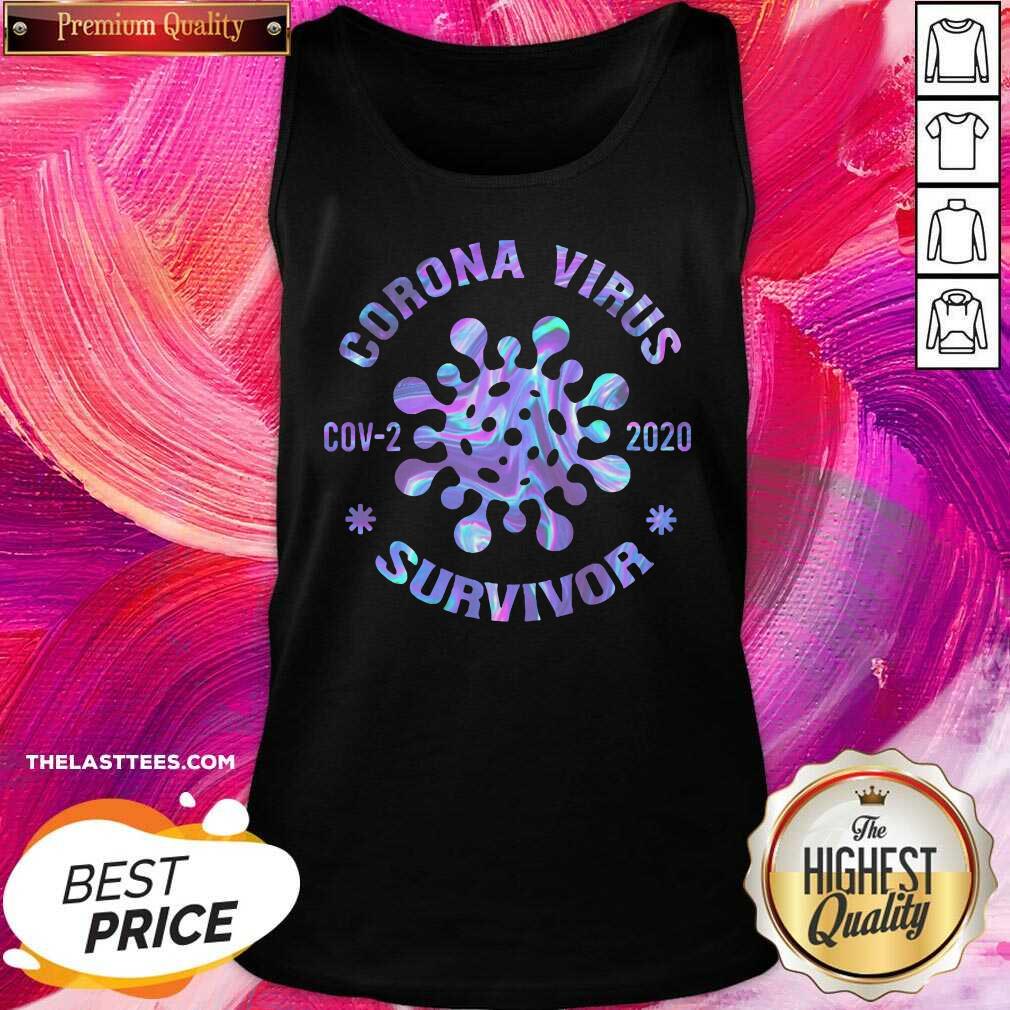 Beautiful Corona Virus Survivor 2020 Shirt - Image 3
