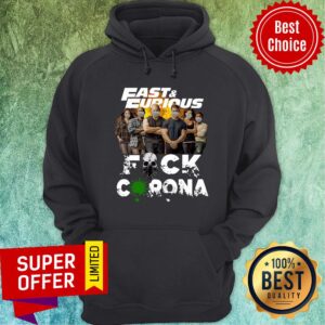 Alternative view of Fast And Furious Face Mask Fuck Coronavirus Shirt