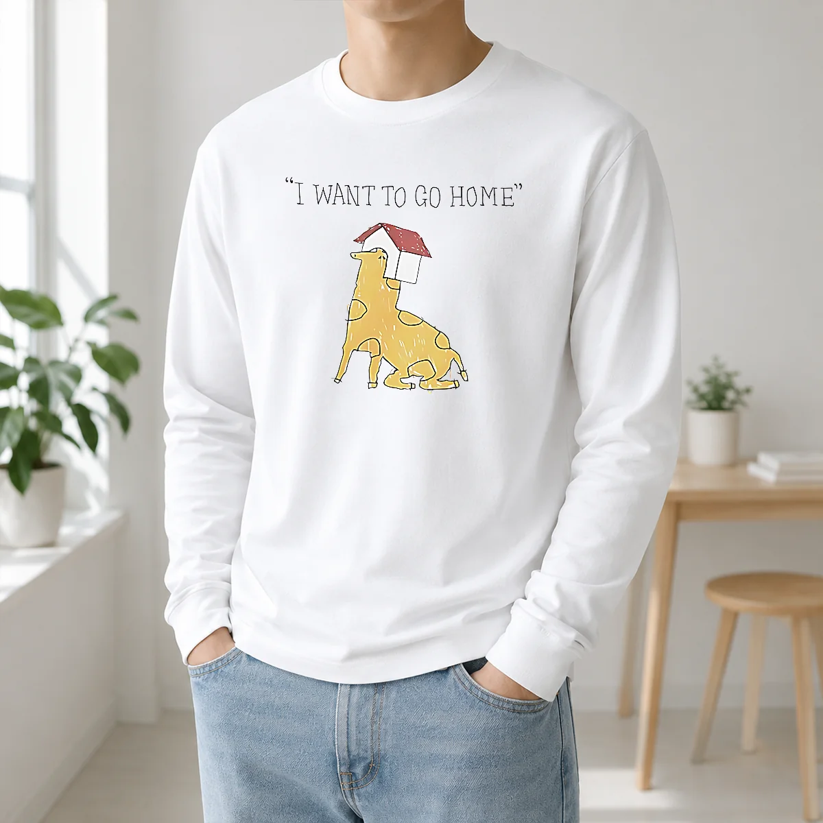 Funny I Want To Go Home Shirt - Image 5
